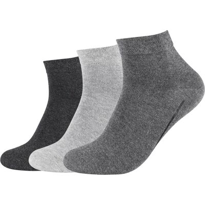 Camano, Unisex, Socken, Unisex ca-soft Quarter 3p, Grau, (3er Pack, 43 - 46) Camano, Unisex, Socken, Unisex ca-soft Quarter 3p, Grau, (3er Pack, 43 - 46)