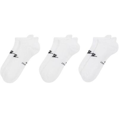 Nike, Unisex, Socken, Everyday Elevated Socken, 3 Paar, Weiss, (3er Pack, 42 - 46) Nike, Unisex, Socken, Everyday Elevated Socken, 3 Paar, Weiss, (3er Pack, 42 - 46)