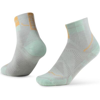 Buff, Unisex, Sportsocken, Coolnet Quarter Socks (45 - 47), Grün, Grau Buff, Unisex, Sportsocken, Coolnet Quarter Socks (45 - 47), Grün, Grau