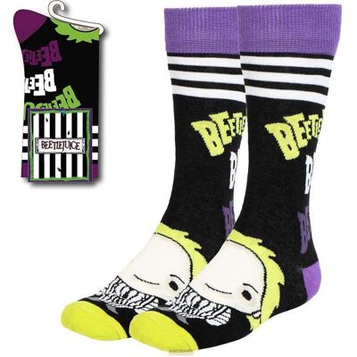 Cerdá, Unisex, Socken, Beetlejuice Socken Beetlejuice Chibi 38-45, Mehrfarbig, (Einzelpack, 38 - 45) Cerdá, Unisex, Socken, Beetlejuice Socken Beetlejuice Chibi 38-45, Mehrfarbig, (Einzelpack, 38 - 45)