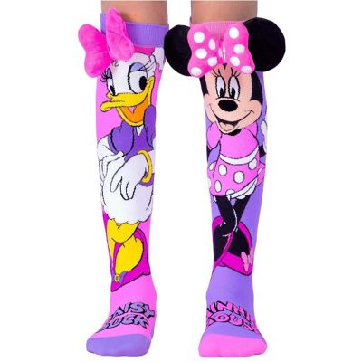 Madmia, Unisex, Socken, Socken Minnie and Daisy, Mehrfarbig, (Einzelpack, 30 - 36, 36 - 41) Madmia, Unisex, Socken, Socken Minnie and Daisy, Mehrfarbig, (Einzelpack, 30 - 36, 36 - 41)