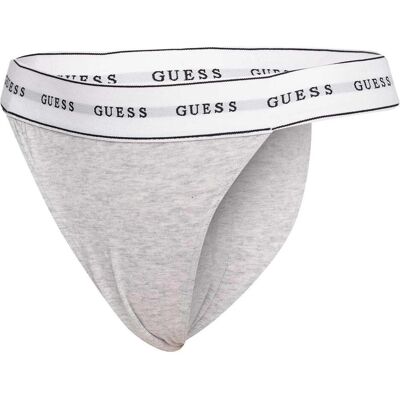 Guess Damen, Unterhosen, Carrie Brazilian, Grau, (Einzelpack, M) Guess Damen, Unterhosen, Carrie Brazilian, Grau, (Einzelpack, M)