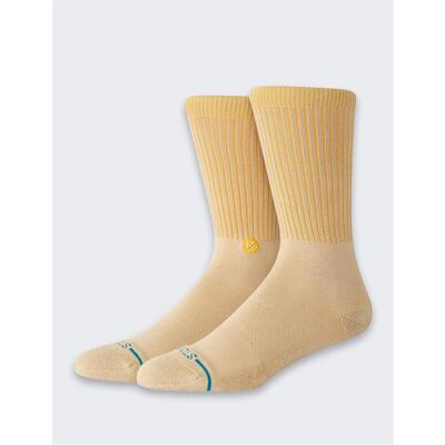 Stance, Unisex, Socken, Icon Pop Crew Socken 1 Paar Sand, Braun, (Einzelpack, M) Stance, Unisex, Socken, Icon Pop Crew Socken 1 Paar Sand, Braun, (Einzelpack, M)