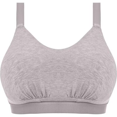 Elomi, BHs, Downtime Non Wired Bralette Dames Beha - Maat 85G (EU), Grau, (Einzelpack, 85 G) Elomi, BHs, Downtime Non Wired Bralette Dames Beha - Maat 85G (EU), Grau, (Einzelpack, 85 G)