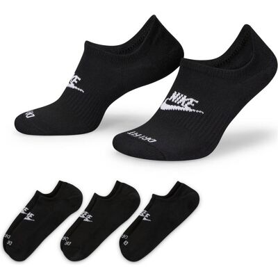 Nike, Unisex, Sportsocken, Everyday Plus Cushioned Footie Socks (38 - 42), Schwarz Nike, Unisex, Sportsocken, Everyday Plus Cushioned Footie Socks (38 - 42), Schwarz