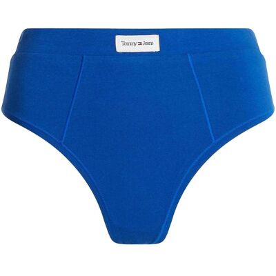Tommy Hilfiger Damen, Unterhosen, High Rise Tango UW0UW03802 C65 s, Blau, (S) Tommy Hilfiger Damen, Unterhosen, High Rise Tango UW0UW03802 C65 s, Blau, (S)