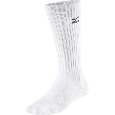 Mizuno, Unisex, Sportsocken, Volley-Socken Lange weisse XL-Socken (44 - 46), Weiss Mizuno, Unisex, Sportsocken, Volley-Socken Lange weisse XL-Socken (44 - 46), Weiss