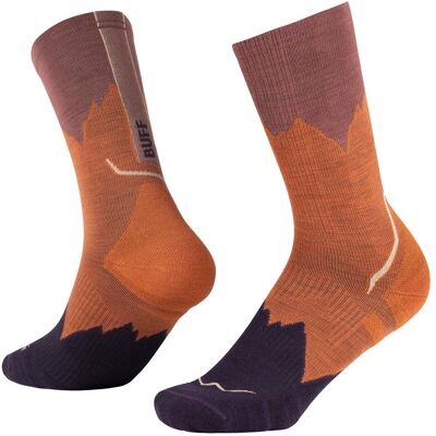 Buff, Unisex, Sportsocken, Merino Lightweight Crew Sock LWC3 (45 - 47), Orange Buff, Unisex, Sportsocken, Merino Lightweight Crew Sock LWC3 (45 - 47), Orange