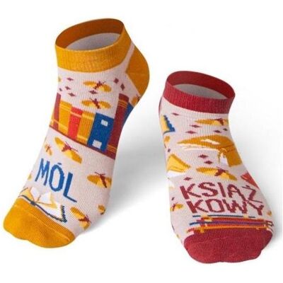 Nadwyraz, Unisex, Socken, Bücherwurmsocken 35-38, (Einzelpack, 35 - 38) Nadwyraz, Unisex, Socken, Bücherwurmsocken 35-38, (Einzelpack, 35 - 38)