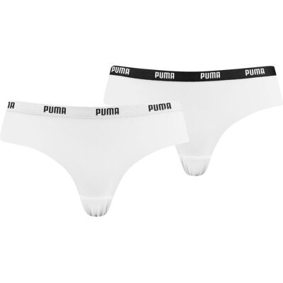 Puma Damen, Unterhosen, Brazilian Briefs 2 Pack 603051001-300 białe XS, Weiss, (2er Pack, XS) Puma Damen, Unterhosen, Brazilian Briefs 2 Pack 603051001-300 białe XS, Weiss, (2er Pack, XS)