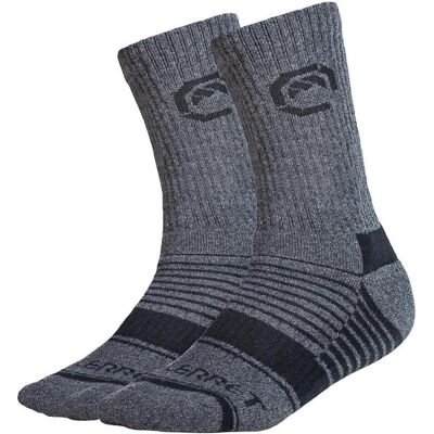 Vallerret, Unisex, Socken, Merino Wool Sock - Grey Winter - EU 41-46, Grau, Schwarz, (Einzelpack, 36 - 40, 41 - 46) Vallerret, Unisex, Socken, Merino Wool Sock - Grey Winter - EU 41-46, Grau, Schwarz, (Einzelpack, 36 - 40, 41 - 46)