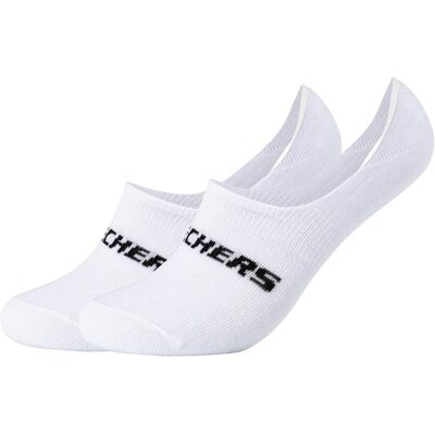 Skechers, Unisex, Socken, Mesh Ventilation, Weiss, (2er Pack, 35 - 38) Skechers, Unisex, Socken, Mesh Ventilation, Weiss, (2er Pack, 35 - 38)