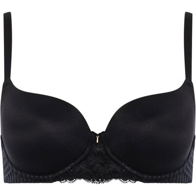 Chantelle, BHs, EasyFeel - Marilyn - Bedekkende T-Shirt BH - Zwart - C 85, Schwarz, (85 C) Chantelle, BHs, EasyFeel - Marilyn - Bedekkende T-Shirt BH - Zwart - C 85, Schwarz, (85 C)