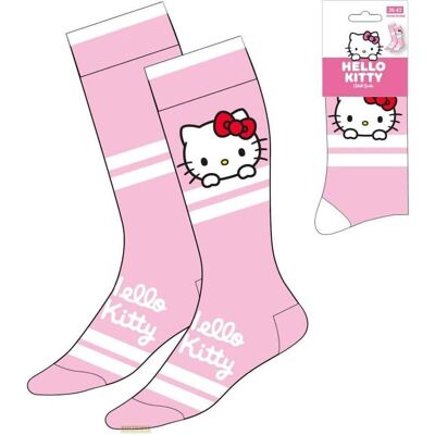 Cerdá, Damen, Socken, Sanrio Socken Hello Kitty Stripes 36-43, Pink, (Einzelpack, 36 - 43) Cerdá, Damen, Socken, Sanrio Socken Hello Kitty Stripes 36-43, Pink, (Einzelpack, 36 - 43)