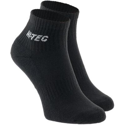 Hi-Tec, Unisex, Sportsocken, Quarro Pack Socken (36 - 39), Schwarz Hi-Tec, Unisex, Sportsocken, Quarro Pack Socken (36 - 39), Schwarz