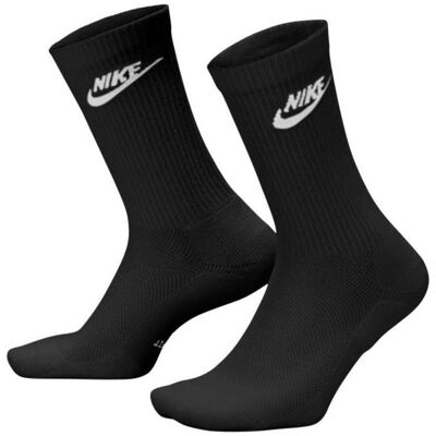 Nike, Unisex, Socken, Everyday Elevated Socken, 3 Paar, Schwarz, (3er Pack, 38 - 42) Nike, Unisex, Socken, Everyday Elevated Socken, 3 Paar, Schwarz, (3er Pack, 38 - 42)