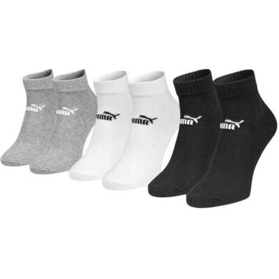 Puma Sportsocken, Elements Unisex Plain Quar Socken (43 - 46) Puma Sportsocken, Elements Unisex Plain Quar Socken (43 - 46)