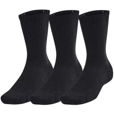 Under Armour, Unisex, Sportsocken, TC Crew 3er Pack Socken (36 - 41), Schwarz Under Armour, Unisex, Sportsocken, TC Crew 3er Pack Socken (36 - 41), Schwarz