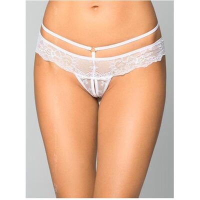Softline, Damen, Unterhosen, Strings, Weiss, (Einzelpack, M) Softline, Damen, Unterhosen, Strings, Weiss, (Einzelpack, M)