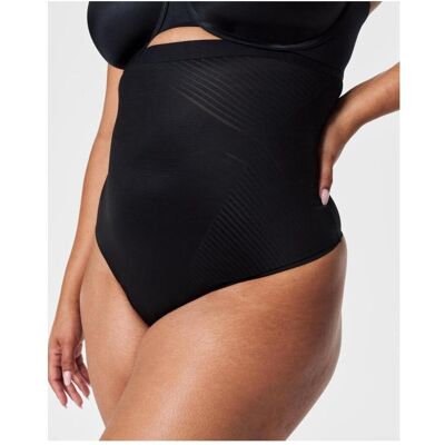 Spanx, Damen, Unterhosen, - Dünne Ininktionen 2,0 hoher Tanga - Schwarz - Grösse l, Schwarz, (L) Spanx, Damen, Unterhosen, - Dünne Ininktionen 2,0 hoher Tanga - Schwarz - Grösse l, Schwarz, (L)