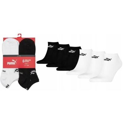 Puma Unisex, Socken, Elements Unisex-Sneaker-Socken, 6Er-Pack, (6er Pack, 43 - 46) Puma Unisex, Socken, Elements Unisex-Sneaker-Socken, 6Er-Pack, (6er Pack, 43 - 46)
