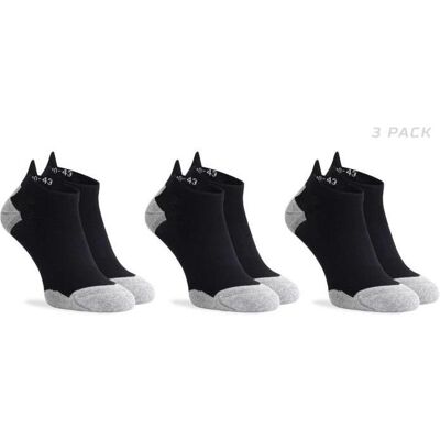 Rogelli, Sportsocken, CORE 3pack running socks black 36-39 (36 - 39), Schwarz Rogelli, Sportsocken, CORE 3pack running socks black 36-39 (36 - 39), Schwarz