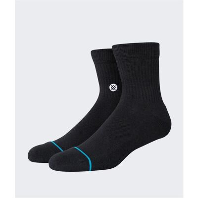 Stance, Unisex, Socken, Icon Quarter, Schwarz, (Einzelpack, M) Stance, Unisex, Socken, Icon Quarter, Schwarz, (Einzelpack, M)