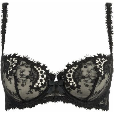 Simone Pérèle, BHs, Balconette-BH "Wish" schwarz, Schwarz, (75 B) Simone Pérèle, BHs, Balconette-BH "Wish" schwarz, Schwarz, (75 B)