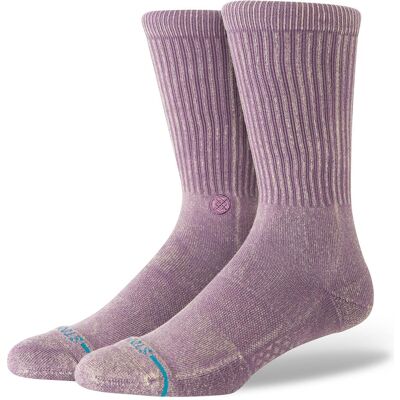 Stance, Unisex, Socken, Icon Dyed Crew, Violett, (Einzelpack, 38 - 42) Stance, Unisex, Socken, Icon Dyed Crew, Violett, (Einzelpack, 38 - 42)