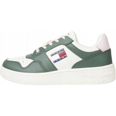 Tommy Hilfiger Damen, Socken, Tjw Retro Basket Leder Saisonale Damenschuhe, (Einzelpack, 38) Tommy Hilfiger Damen, Socken, Tjw Retro Basket Leder Saisonale Damenschuhe, (Einzelpack, 38)