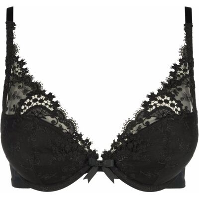 Simone Pérèle, BHs, Push-Up BH "Wish", Schwarz, (70 B) Simone Pérèle, BHs, Push-Up BH "Wish", Schwarz, (70 B)