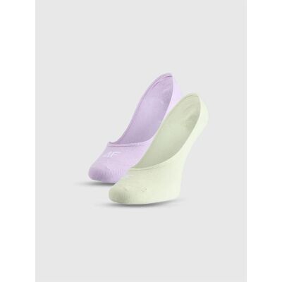 4F, Damen, Socken, Unsichtbare Freizeitsocken für Damen, Weiss, (2er Pack, 36 - 38) 4F, Damen, Socken, Unsichtbare Freizeitsocken für Damen, Weiss, (2er Pack, 36 - 38)
