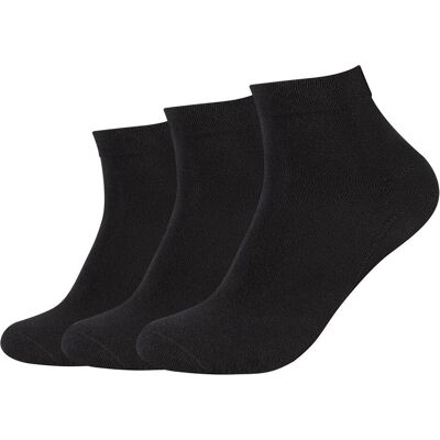 Camano, Unisex, Socken, Unisex ca-soft Quarter 3p, Schwarz, (3er Pack, 43 - 46) Camano, Unisex, Socken, Unisex ca-soft Quarter 3p, Schwarz, (3er Pack, 43 - 46)