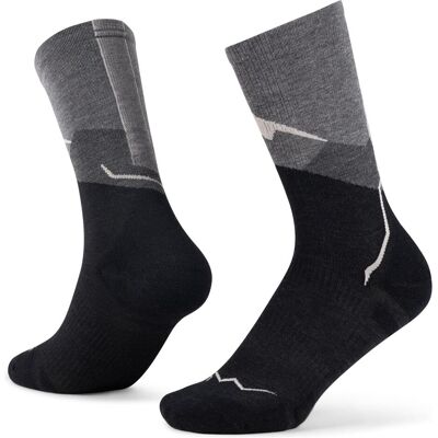 Buff, Unisex, Sportsocken, Merino Light Crew Socks (45 - 47), Grau Buff, Unisex, Sportsocken, Merino Light Crew Socks (45 - 47), Grau