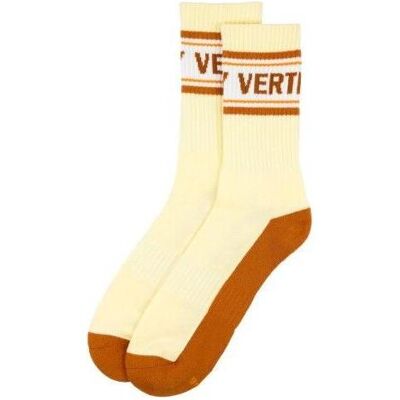 YY Vertical, Unisex, Socken, Old School Vibes - Socken, Beige, (Einzelpack, 35 - 38) YY Vertical, Unisex, Socken, Old School Vibes - Socken, Beige, (Einzelpack, 35 - 38)