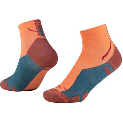 Buff, Unisex, Sportsocken, Merino Light Quarter Socks (42 - 44), Mehrfarbig, Orange Buff, Unisex, Sportsocken, Merino Light Quarter Socks (42 - 44), Mehrfarbig, Orange