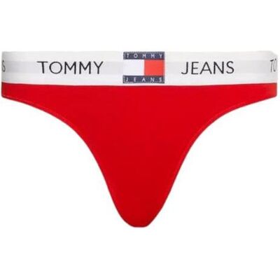 Tommy Hilfiger Damen, Unterhosen, Damen-Tangas, Rot, (XS) Tommy Hilfiger Damen, Unterhosen, Damen-Tangas, Rot, (XS)