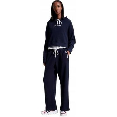 Tommy Hilfiger Damen, Pyjamas, Damen-Jogginghose, Blau, (XS) Tommy Hilfiger Damen, Pyjamas, Damen-Jogginghose, Blau, (XS)