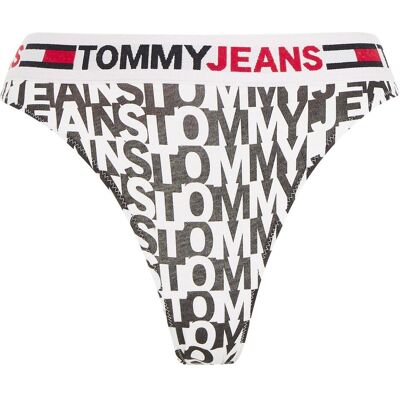 Tommy Hilfiger Damen, Unterhosen, Brazilian Print UW0UW03556 09U S, Rot, (S) Tommy Hilfiger Damen, Unterhosen, Brazilian Print UW0UW03556 09U S, Rot, (S)