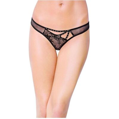 Softline, Damen, Unterhosen, Strings SoftLine Collection, Schwarz, (L, M) Softline, Damen, Unterhosen, Strings SoftLine Collection, Schwarz, (L, M)
