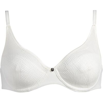 Chantelle, BHs, EasyFeel - Emma - Bedekkende Beugelbh - Milk - E 75, Weiss, (Einzelpack, 75 E) Chantelle, BHs, EasyFeel - Emma - Bedekkende Beugelbh - Milk - E 75, Weiss, (Einzelpack, 75 E)