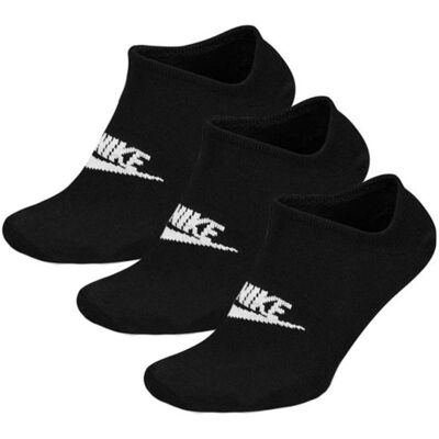 Nike, Damen, Socken, Sportswear Everyday Essential No Show, Mehrfarbig, Schwarz, (3er Pack, 46 - 50) Nike, Damen, Socken, Sportswear Everyday Essential No Show, Mehrfarbig, Schwarz, (3er Pack, 46 - 50)