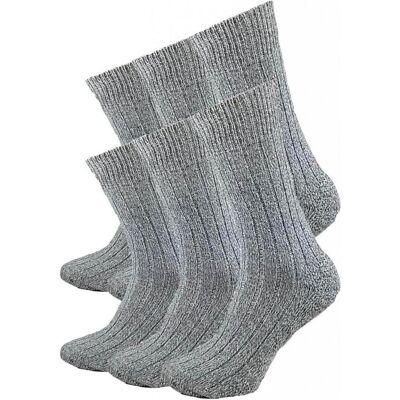 Garcia Pescara, Socken, 6 Paar Norweger Grösse 43-46, Grau, (6er Pack, 43 - 46) Garcia Pescara, Socken, 6 Paar Norweger Grösse 43-46, Grau, (6er Pack, 43 - 46)