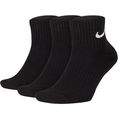 Nike, Unisex, Socken, Everyday, Schwarz, (3er Pack, 38 - 42) Nike, Unisex, Socken, Everyday, Schwarz, (3er Pack, 38 - 42)