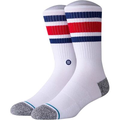 Stance, Herren, Socken, Boyd St, Weiss, Blau, Mehrfarbig, (Einzelpack, 43 - 46) Stance, Herren, Socken, Boyd St, Weiss, Blau, Mehrfarbig, (Einzelpack, 43 - 46)