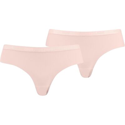 Puma Damen, Unterhosen, Women Microfiber Brazilian 2p Hang, Pink, (2er Pack, XS) Puma Damen, Unterhosen, Women Microfiber Brazilian 2p Hang, Pink, (2er Pack, XS)