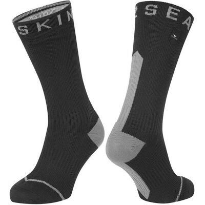 Sealskinz, Unisex, Sportsocken, Briston (36 - 38), Schwarz, Grau Sealskinz, Unisex, Sportsocken, Briston (36 - 38), Schwarz, Grau