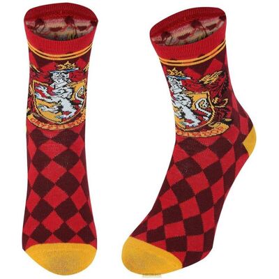 Heroes Inc, Socken, Harry Potter Socken Gryffindor L-XL, Mehrfarbig, (Einzelpack, L/XL) Heroes Inc, Socken, Harry Potter Socken Gryffindor L-XL, Mehrfarbig, (Einzelpack, L/XL)