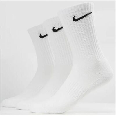 Nike, Unisex, Socken, Everyday, Weiss, (3er Pack, 42 - 46) Nike, Unisex, Socken, Everyday, Weiss, (3er Pack, 42 - 46)