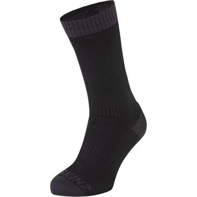 Sealskinz, Unisex, Sportsocken, Wiveton (36 - 38, 39 - 42, 43 - 46, 47 - 49), Schwarz, Grau Sealskinz, Unisex, Sportsocken, Wiveton (36 - 38, 39 - 42, 43 - 46, 47 - 49), Schwarz, Grau